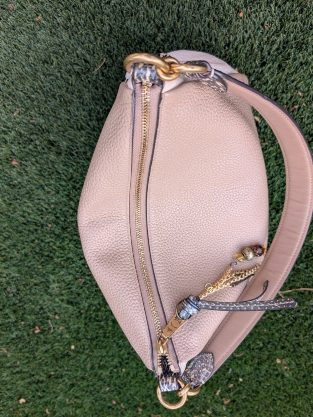 Coach 4610 Shay Colorblock Snakeskin Leather Shoulder Bag Purse Crossbody Bag - Picture 12 of 16